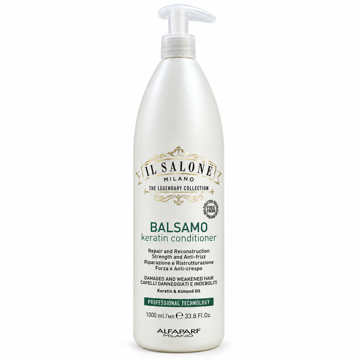 Balsamo Keratin Conditioner x 1000 ml – Il Salone Milano
