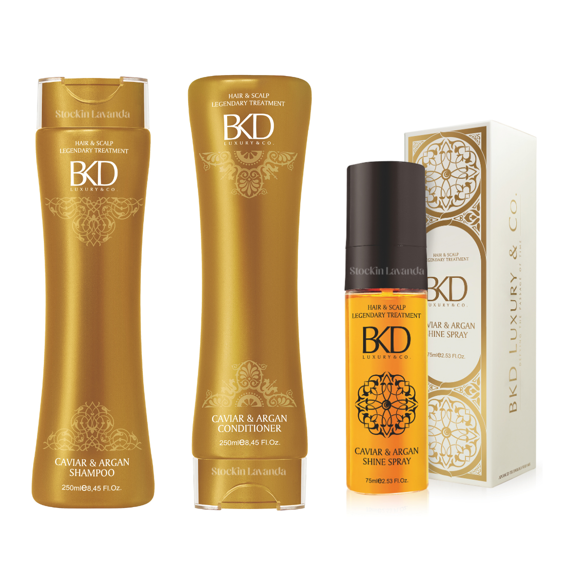 Shampoo + Acondicionador + Brillo Final - BKD
