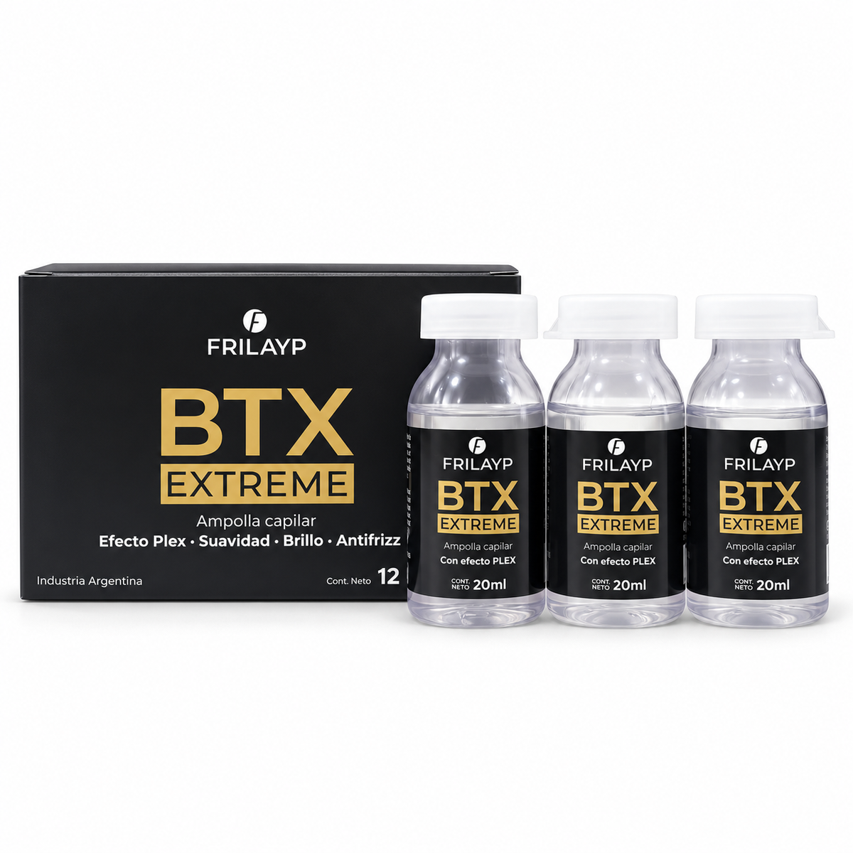 Caja Ampolla Btx Extreme x 12 unidades - Frilayp