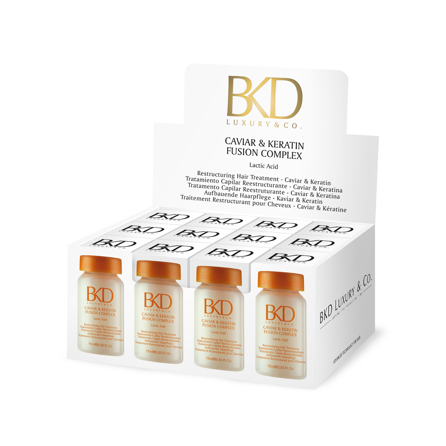 Ampolla Keratin X 15 Ml - Bkd