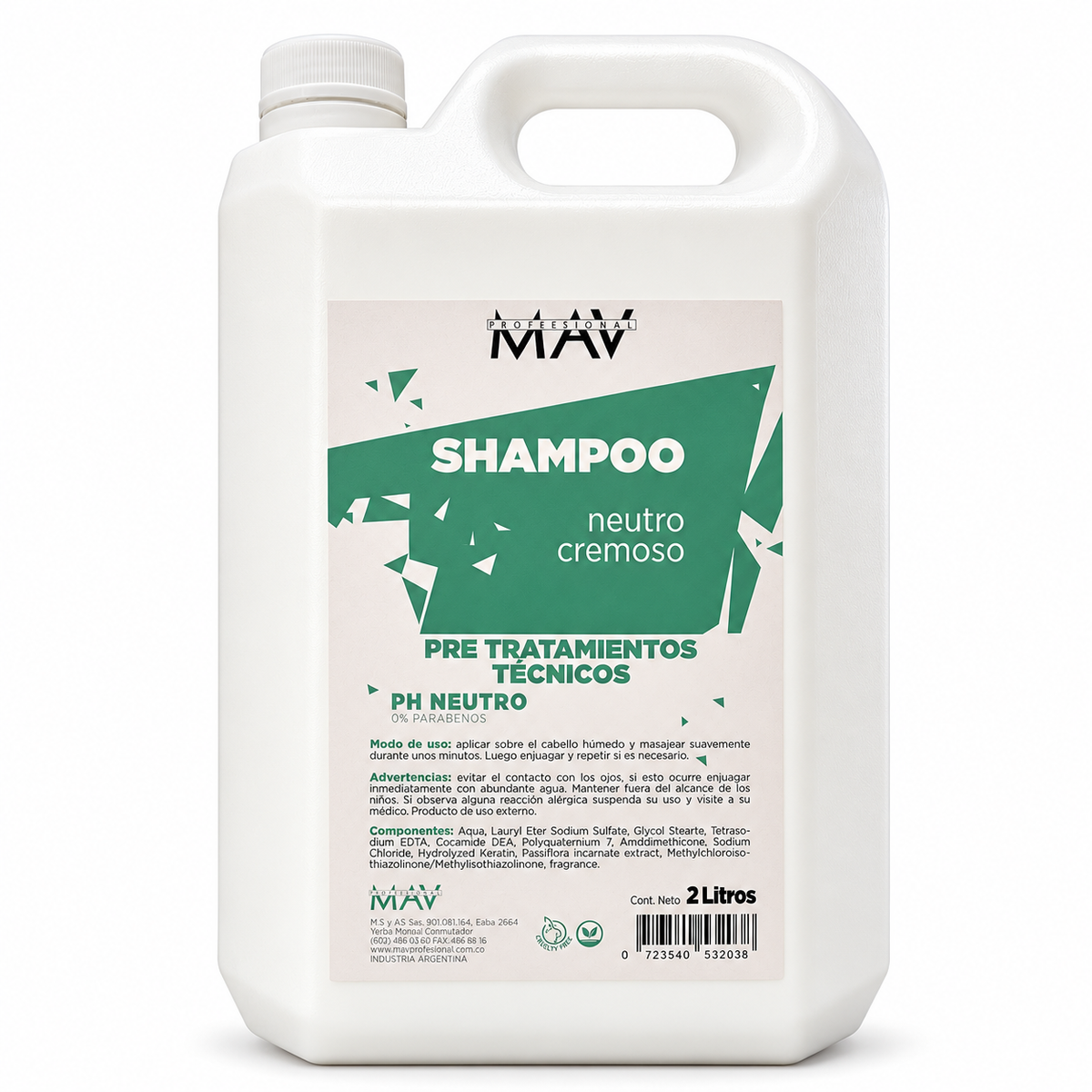 Shampoo neutro x2L - MAv