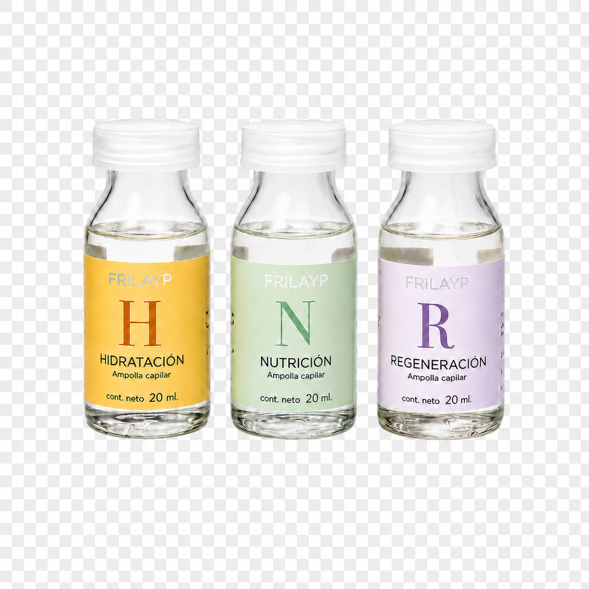 Cronograma Capilar - 3 Ampollas x 20 Ml - Frilayp