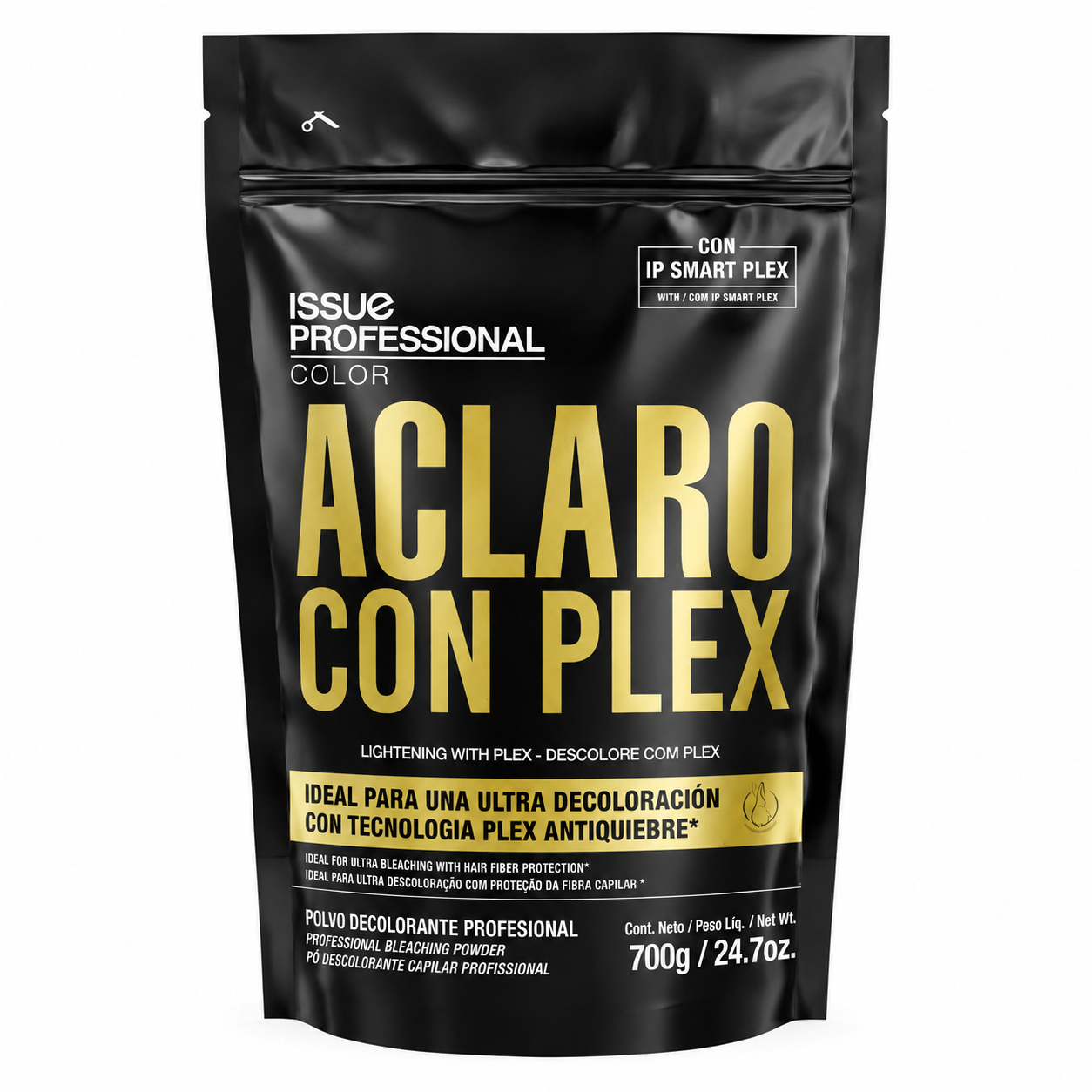 Polvo decolorante Aclaro con Plex x 700gr. - Issue professional