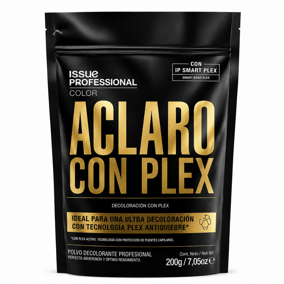 Polvo decolorante Aclaro con Plex x 200gr. - Issue Professional