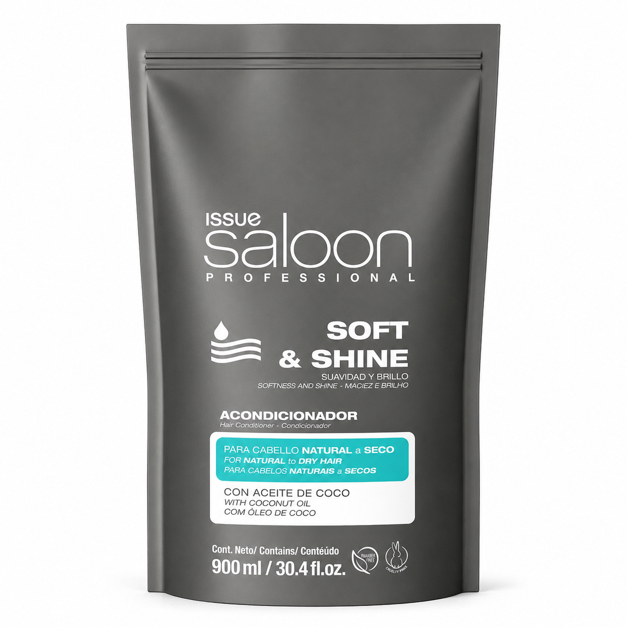 Acondicionador Soft & Shine Doypack X 900ML. - Issue Professional