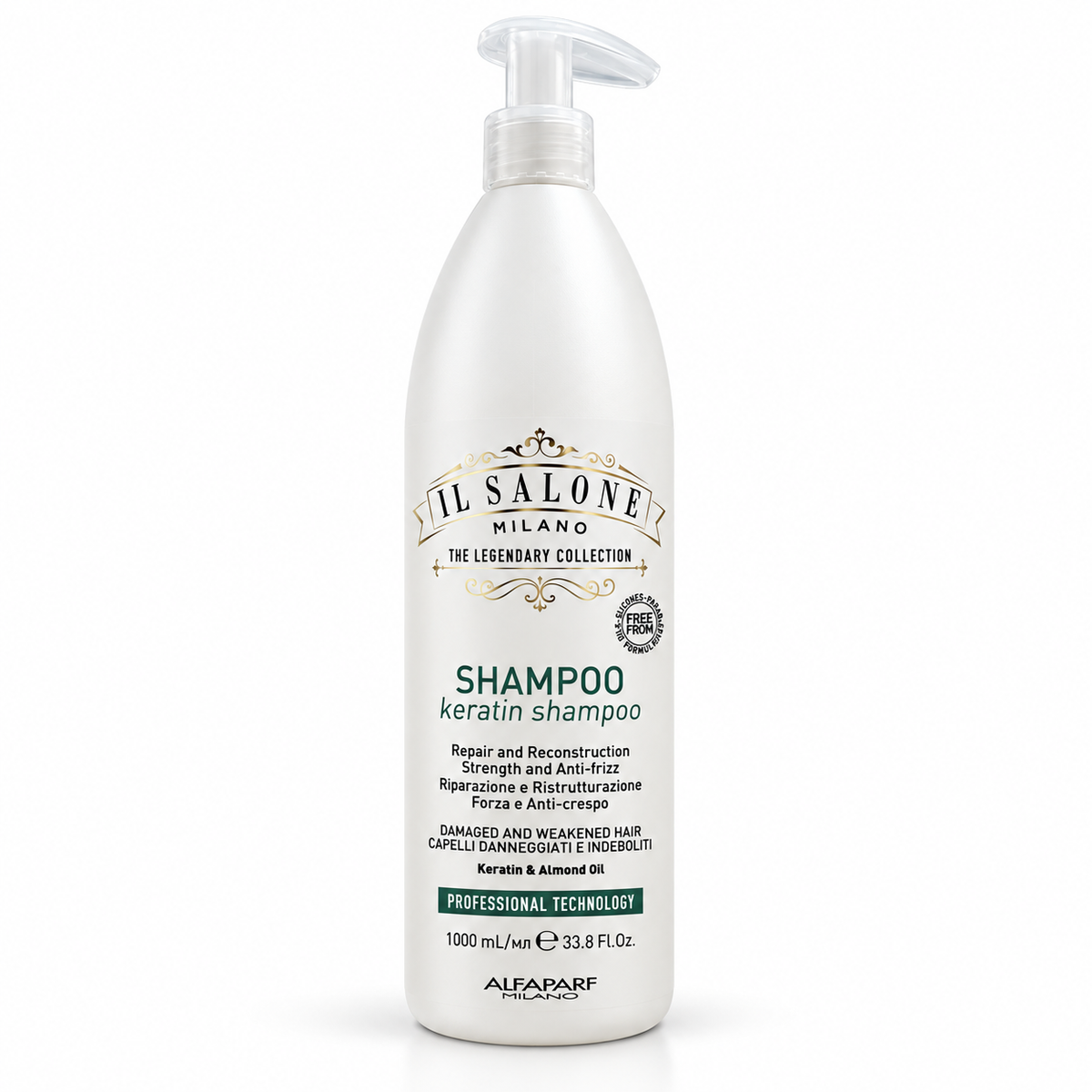 Shampoo Keratin x 1000 ml – Il Salone Milano