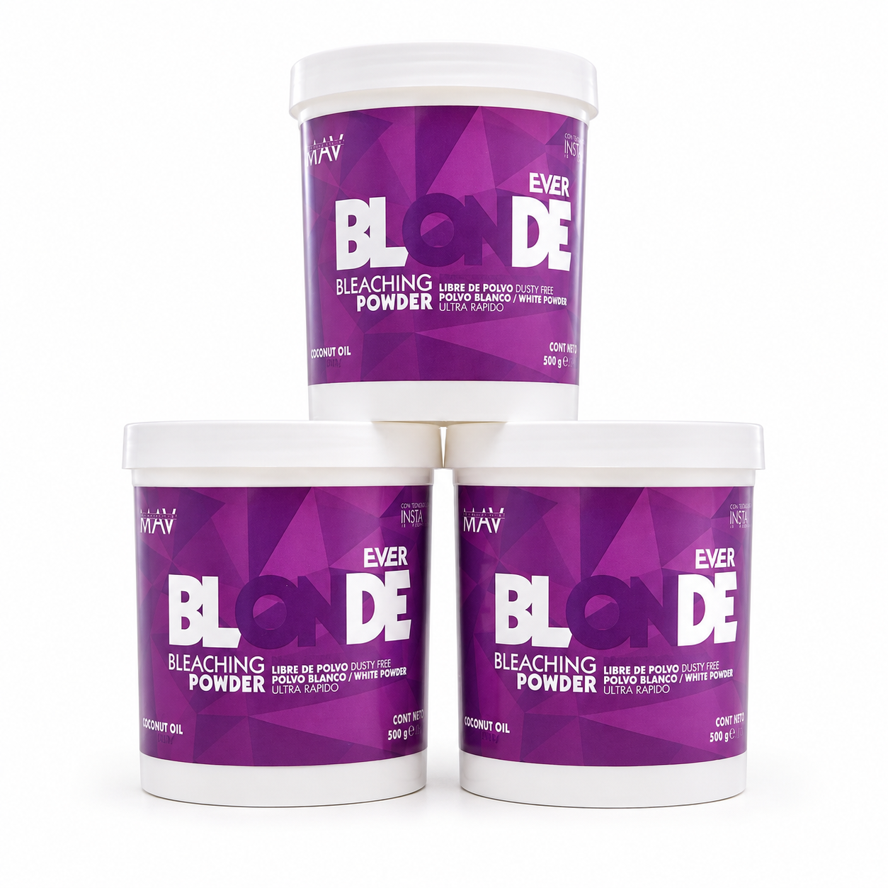 3 - Polvos Decolorante Instaplex X500gr.-EverBlonde-Mav