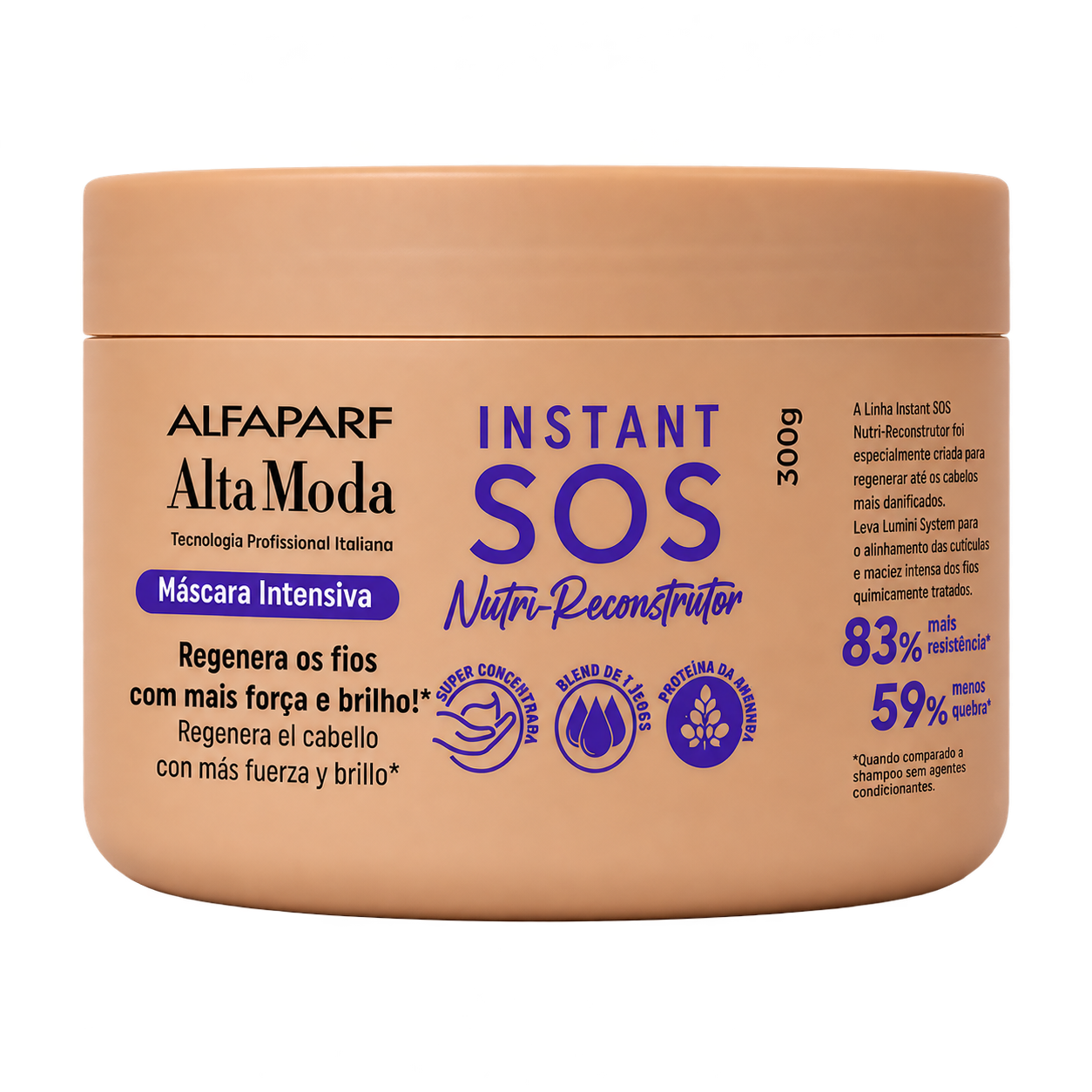 Máscara Intensiva - Instant SOS Nutri-Reconstructor x 300 g – Alta Moda