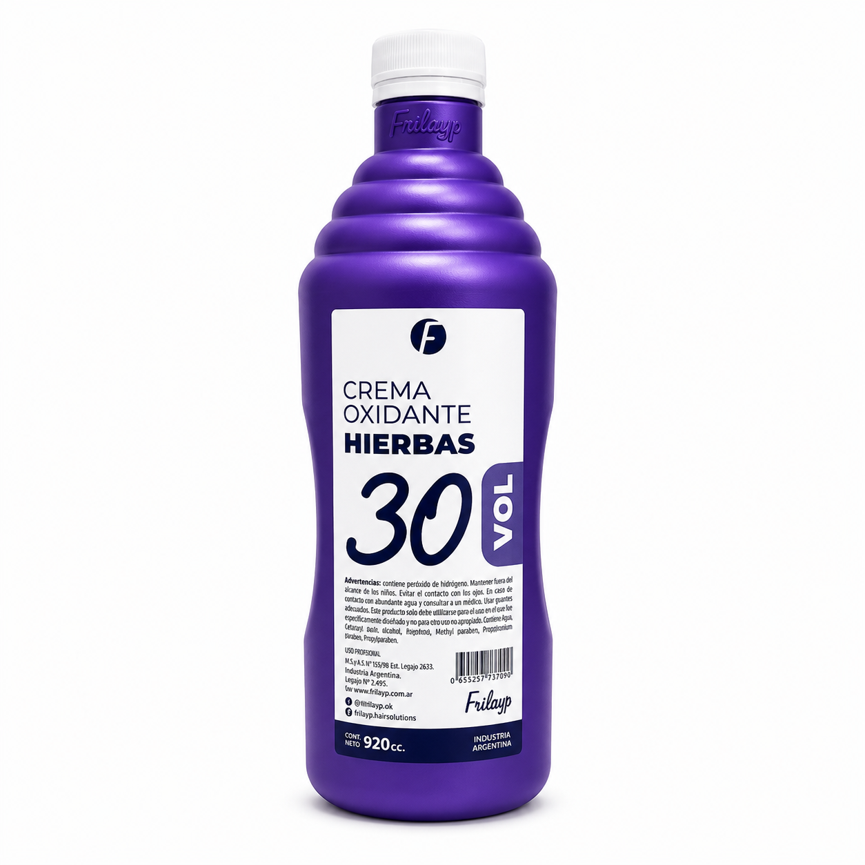 Oxidante 30 Vol x 920 Cc - Frilayp