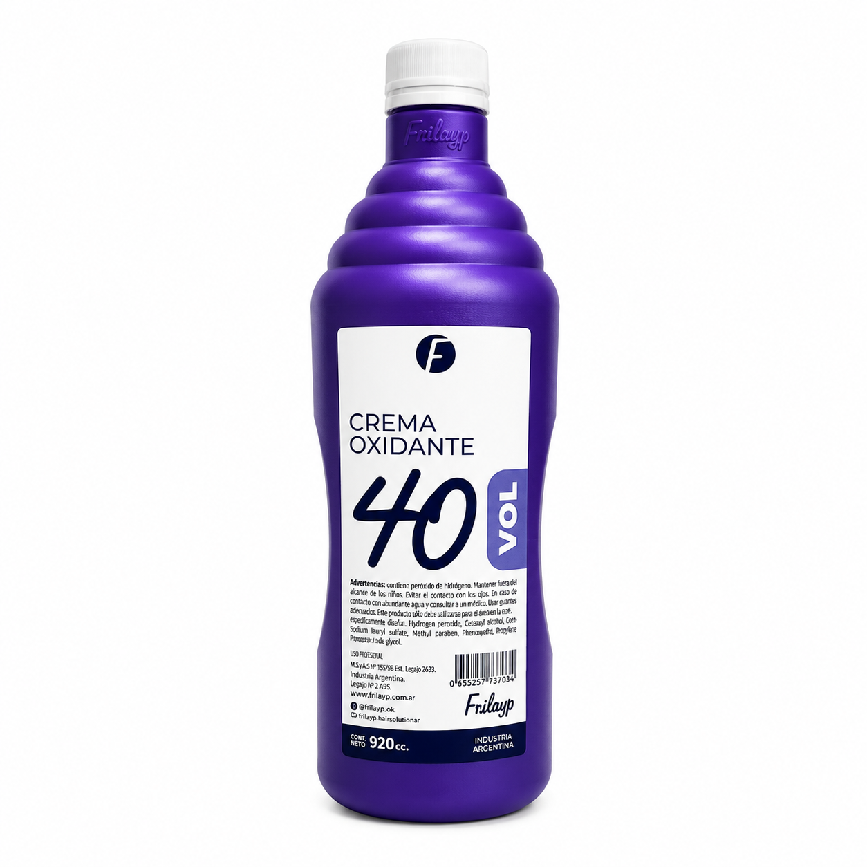 Oxidante 40 Vol x 920 Cc - Frilayp