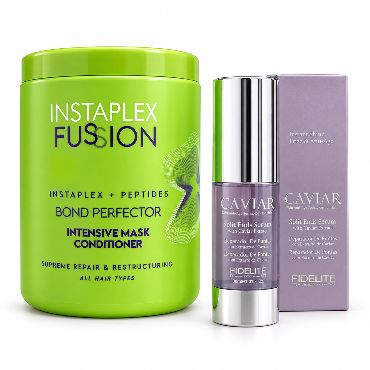 1 Mascara fussion X 1 kg. - Mav + 1 Serum Caviar X30 Ml. - Fidelite
