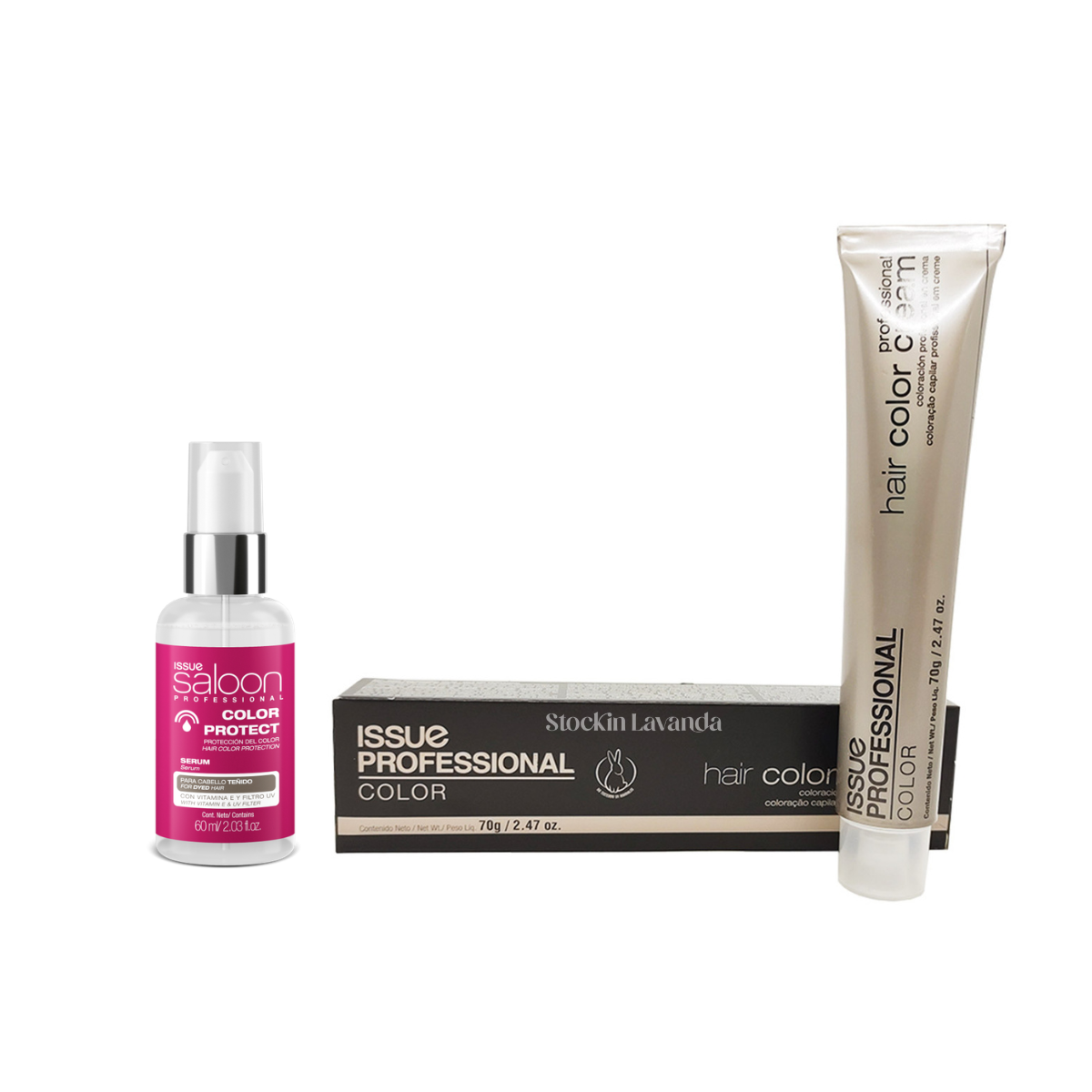12 Tinturas + 1 Serum Color Protect X 60ML. - Issue Professional