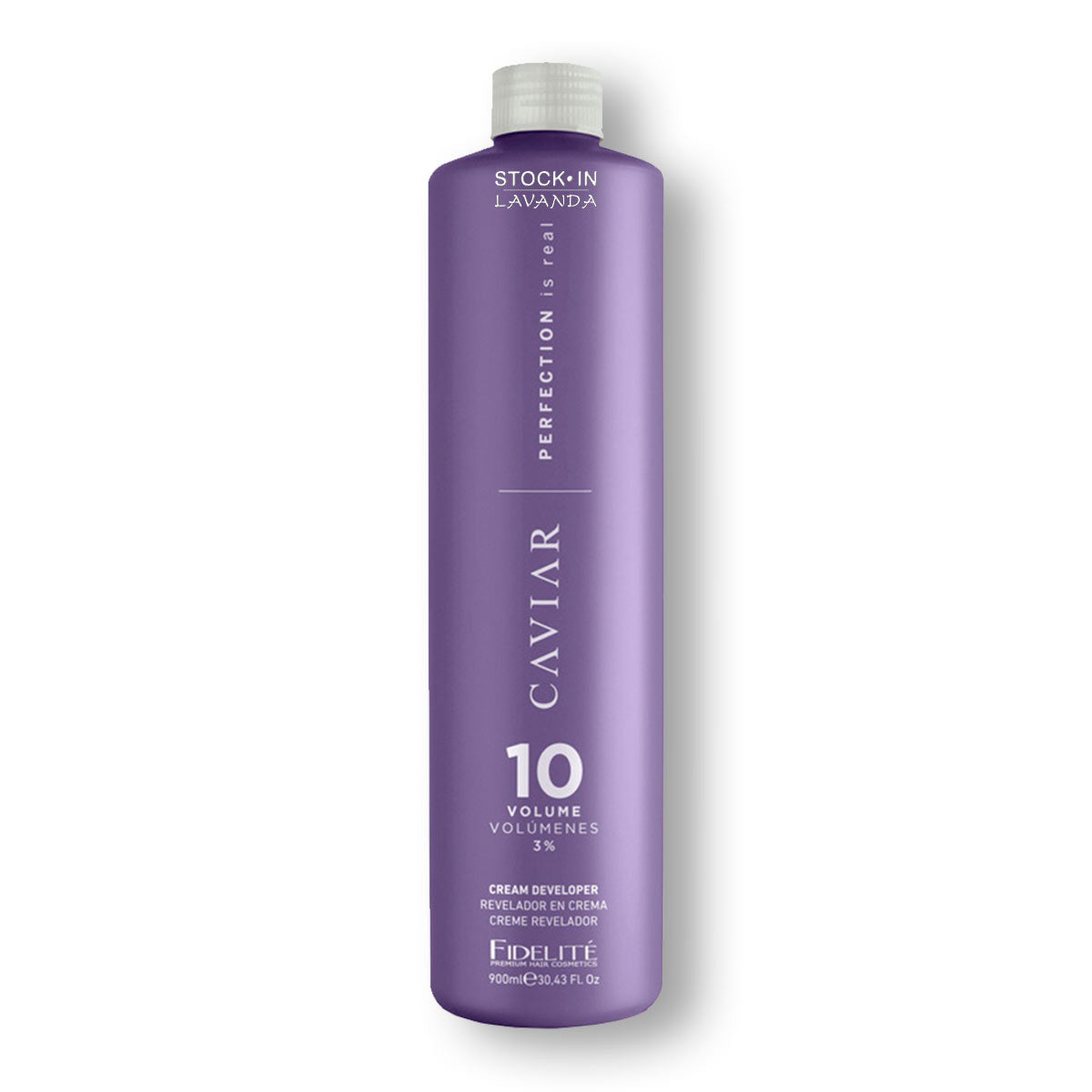 Oxidante 10 Vol X 990 Ml. - Caviar - Fidelite