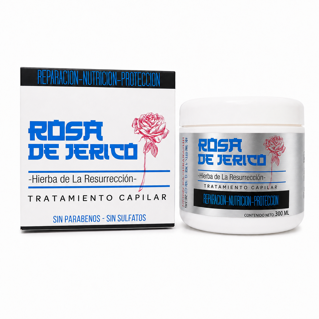 tratamiento Capilar Rosa De Jericó - Reparación, Nutrición y Protección x 300ml - Fithoplasma