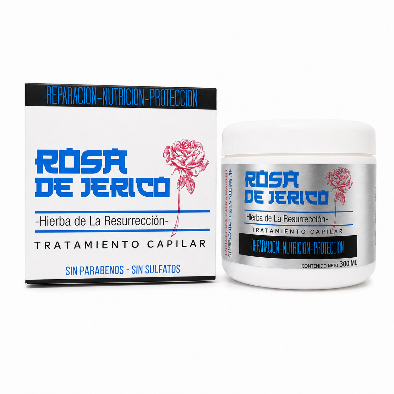 tratamiento Capilar Rosa De Jericó - Reparación, Nutrición y Protección x 300ml - Fithoplasma
