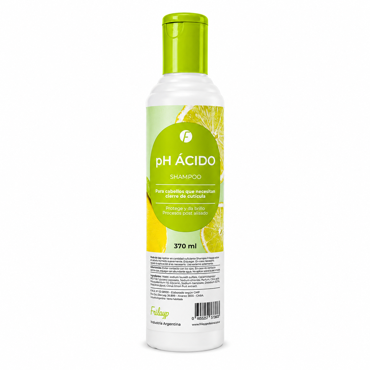 Shampoo PH Extra Acido x 370 Ml - Frilayp