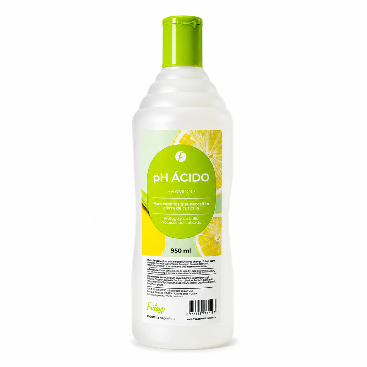 Shampoo PH Extra Acido x 970 Ml - Frilayp