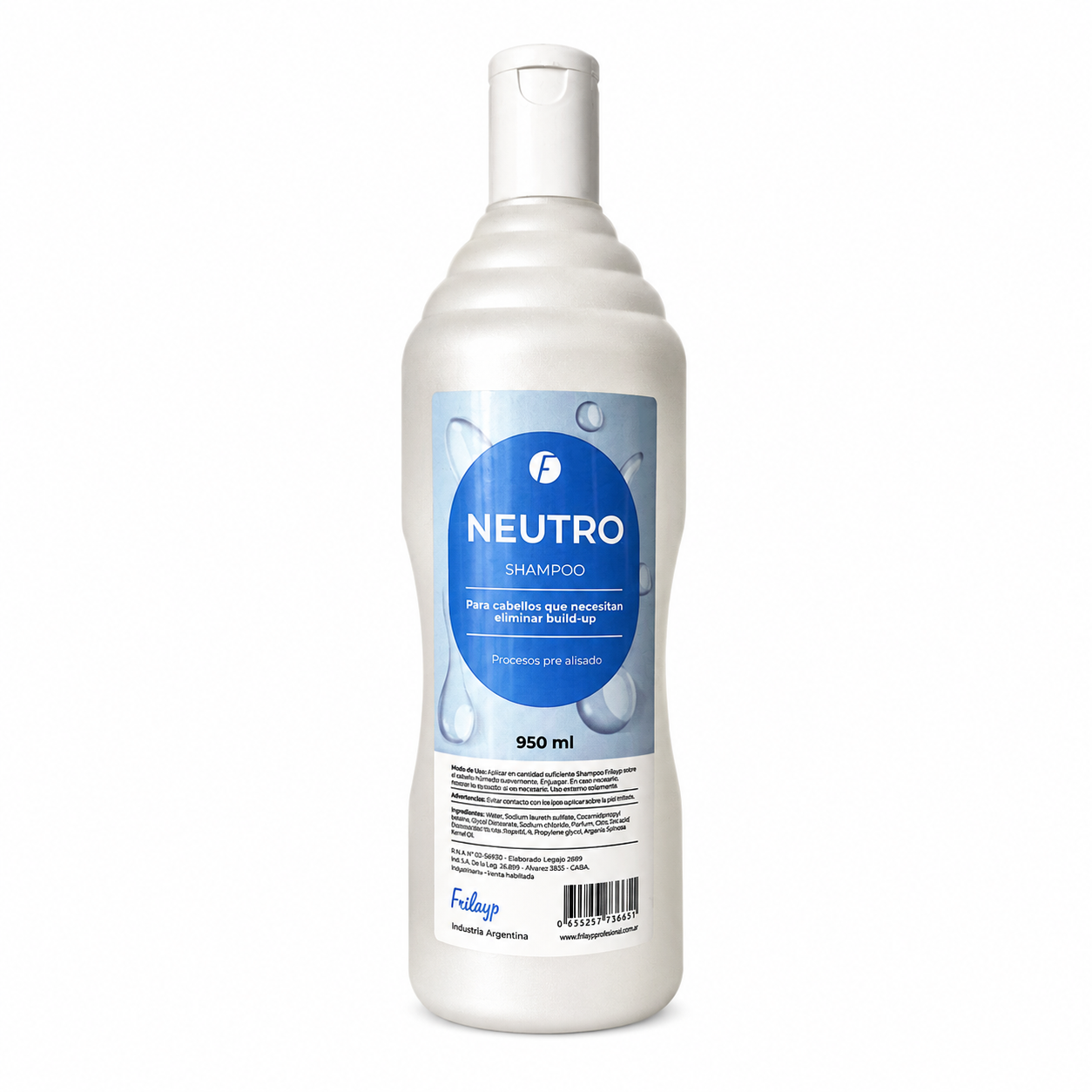 Shampoo Neutro x 970 Ml - Frilayp