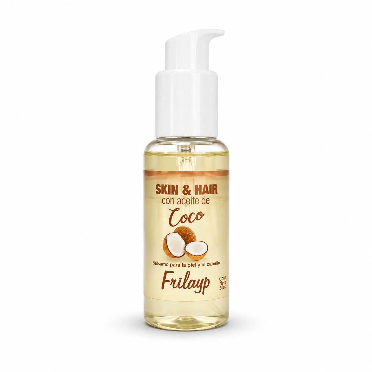 Skin & Hair Aceite de Coco x 50 Ml - Frilayp