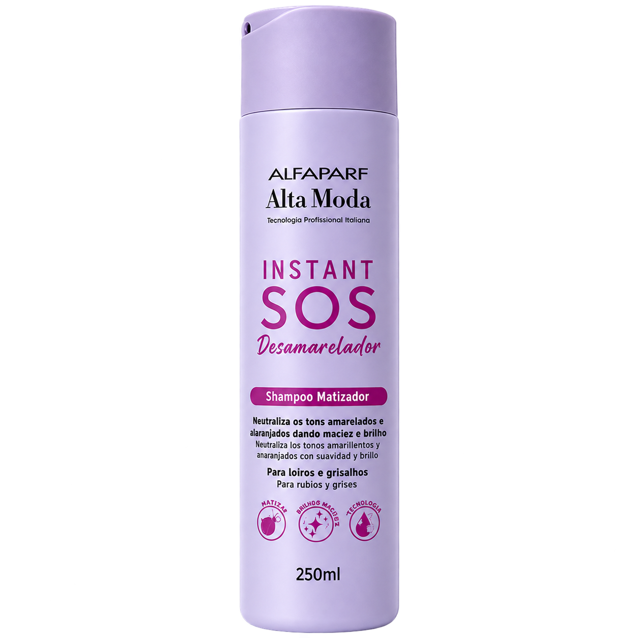 Shampoo Matizador - Instant SOS x 250ml - Alta Moda
