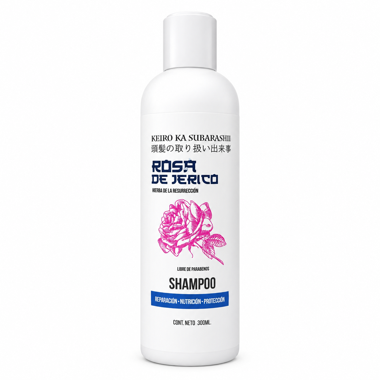 Shampoo Rosa de Jericó x 300ml  - Fithoplasma