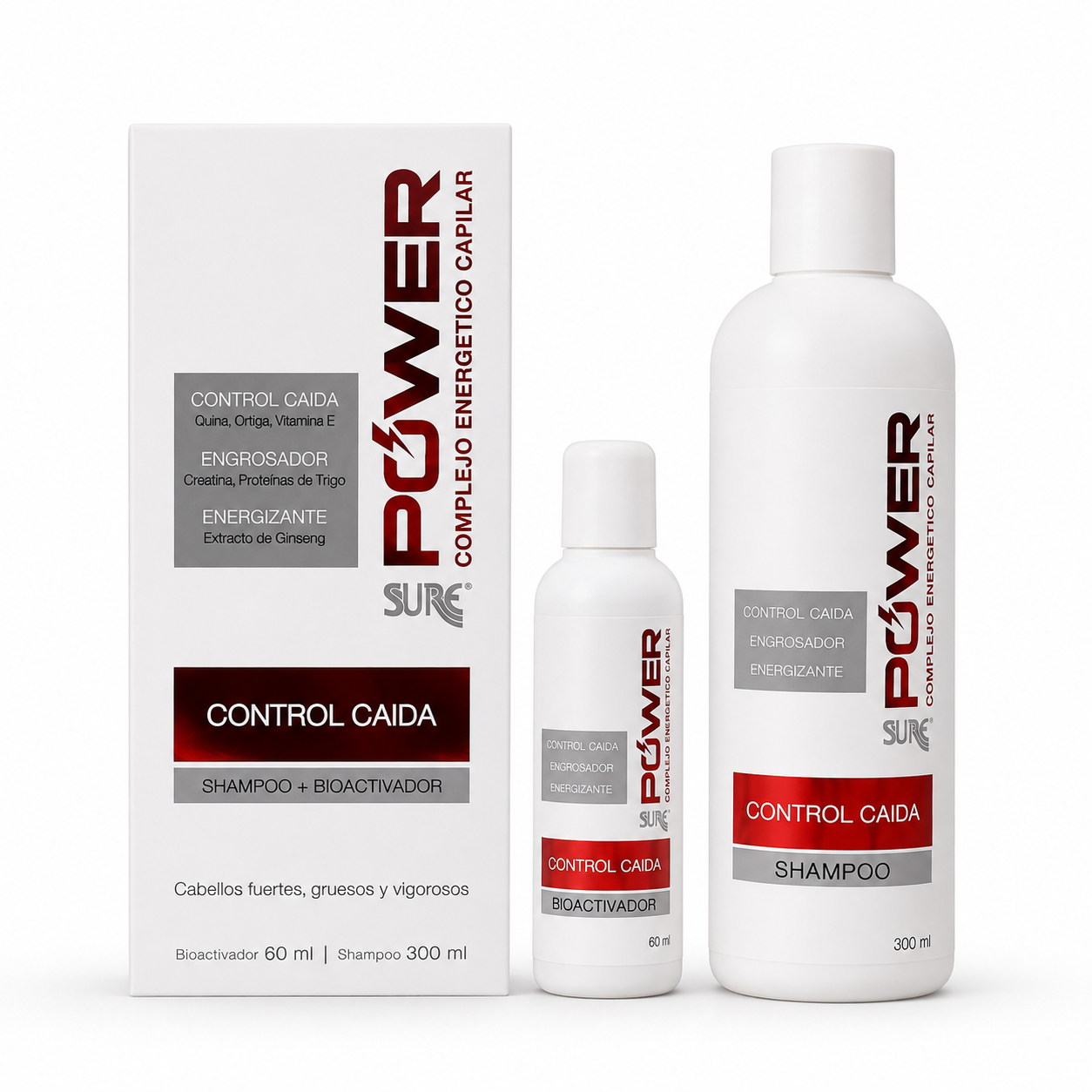 Shampoo + Bioactivador Control Caida x 360ml - Fithoplasma