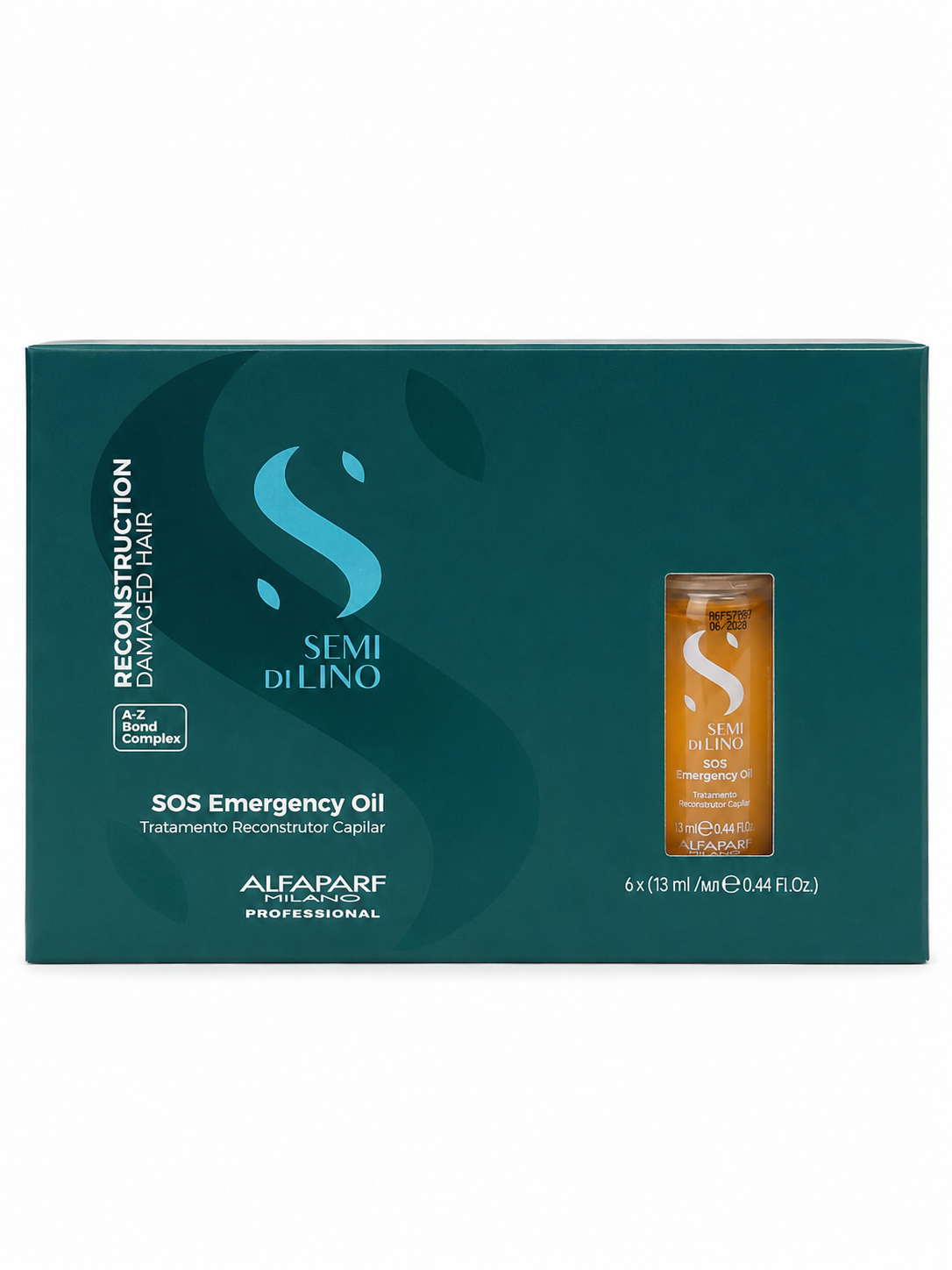 Caja Ampollas SOS Emergency Oil x 6 un.- Alfaparf