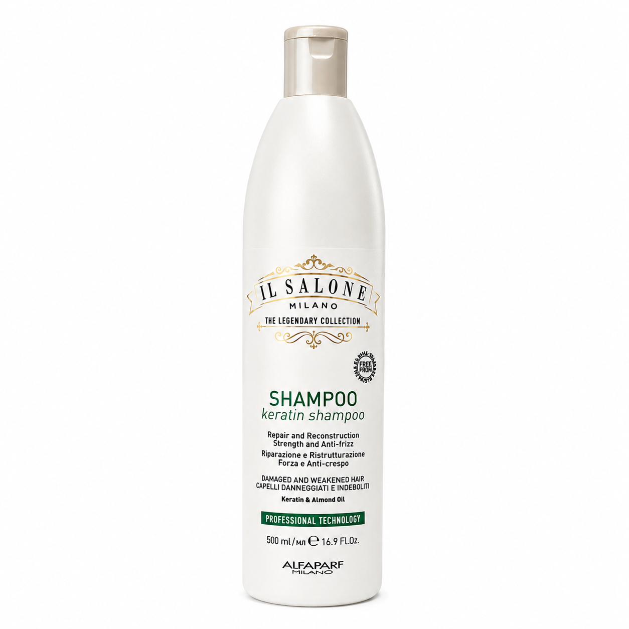 Shampoo Keratin x 500 ml – Il Salone Milano
