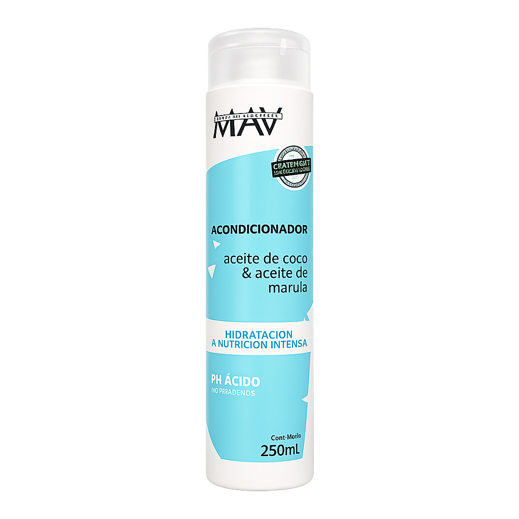 Kit Hidratacion - Shampoo Uva x250gr. + Acondicionador Coco x250gr. + Serum Touch - Mav