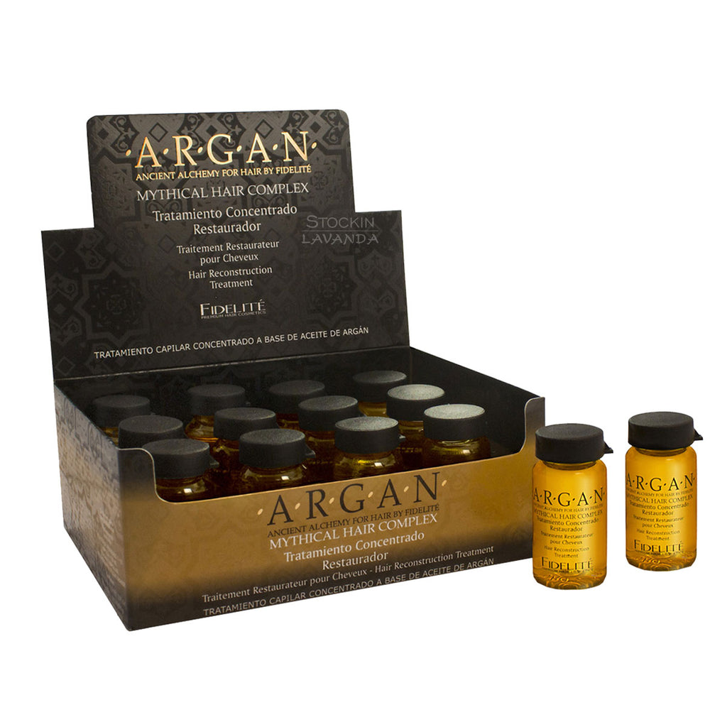 12 Tinturas Caviar x 60gr + Caja de 12 Ampollas Argán + 1 Serum Girasol x 60ml -  Fidelité
