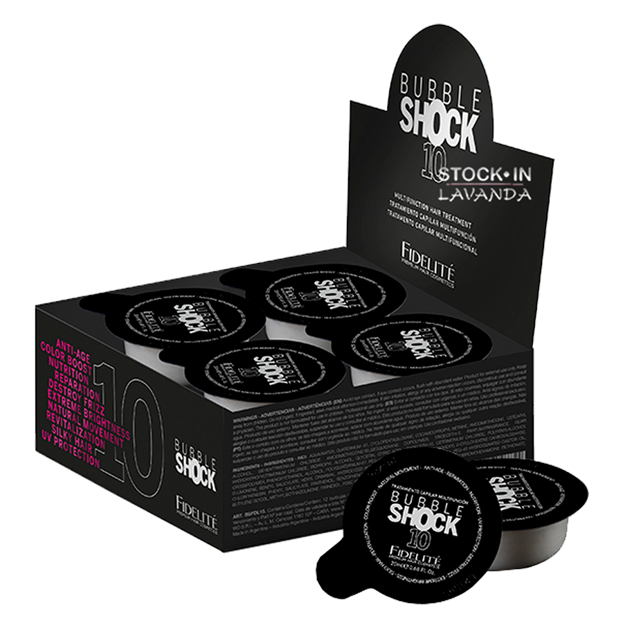 Caja Bubble Shock - 12 Unidades x 20 Gr c/u - Fidelité