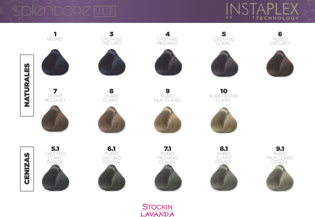 Carta De Colores Instaplex 42 Tonos - Mav
