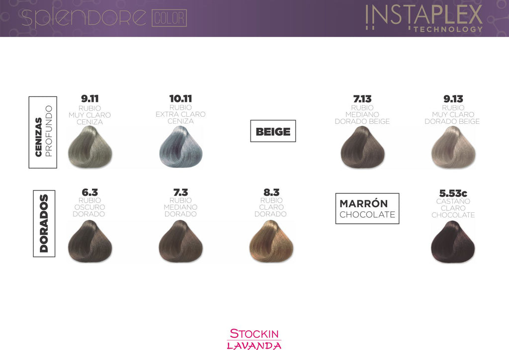 Carta De Colores Instaplex 42 Tonos - Mav
