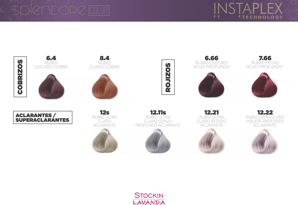 Carta De Colores Instaplex 42 Tonos - Mav