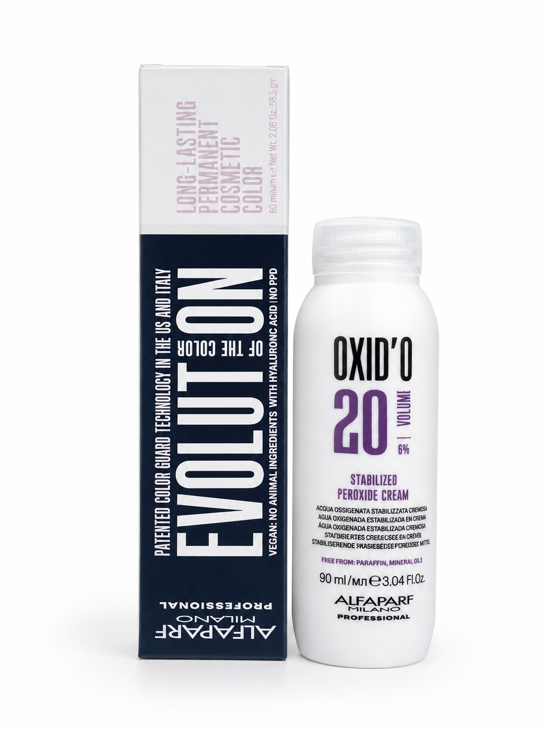 Tintura Evolution x 60 Ml - Alfaparf + Oxidante de Regalo