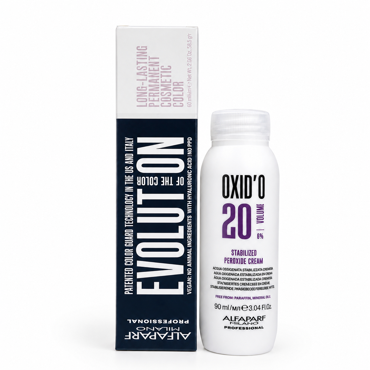 Tintura Evolution x 60 Ml - Alfaparf + Oxidante de Regalo
