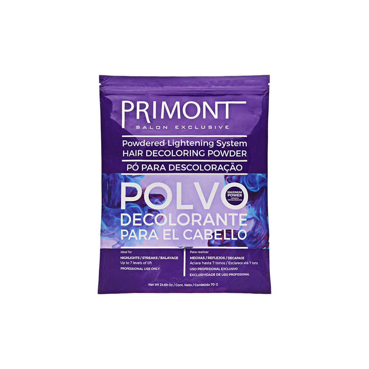 Polvo Decolorante X 70 Gr. - Primont
