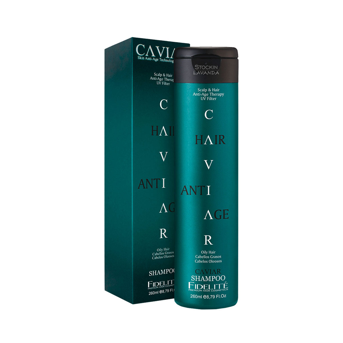 Shampoo Cabellos Grasos X 260 Ml. - Caviar - Fidelite