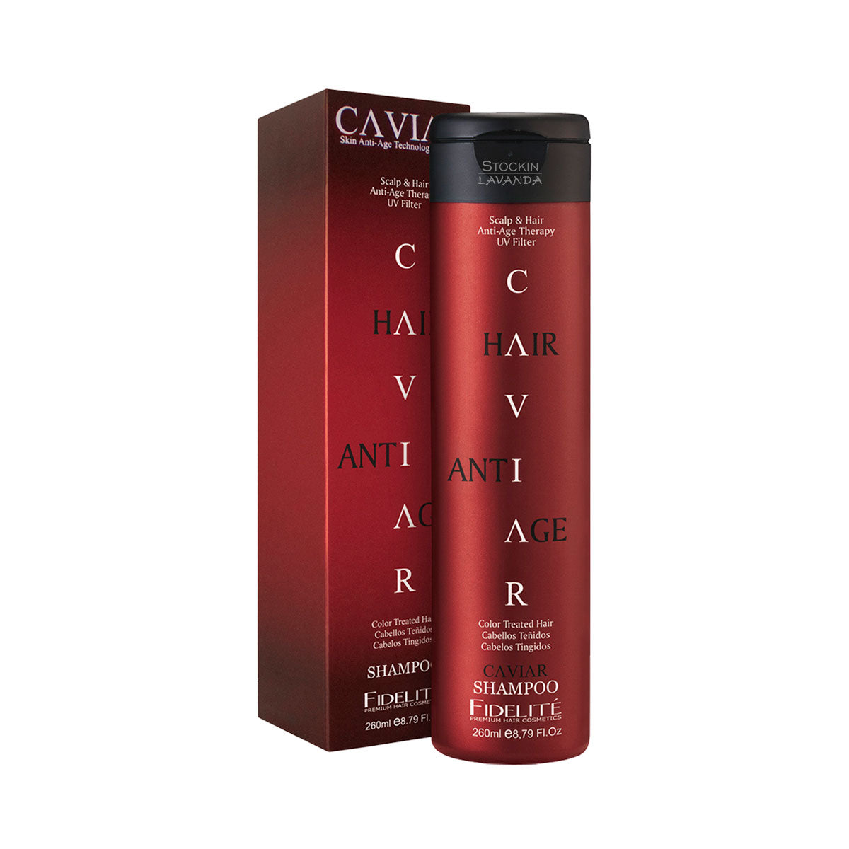 Shampoo Cabellos Teñidos X 260 Ml. - Caviar - Fidelite