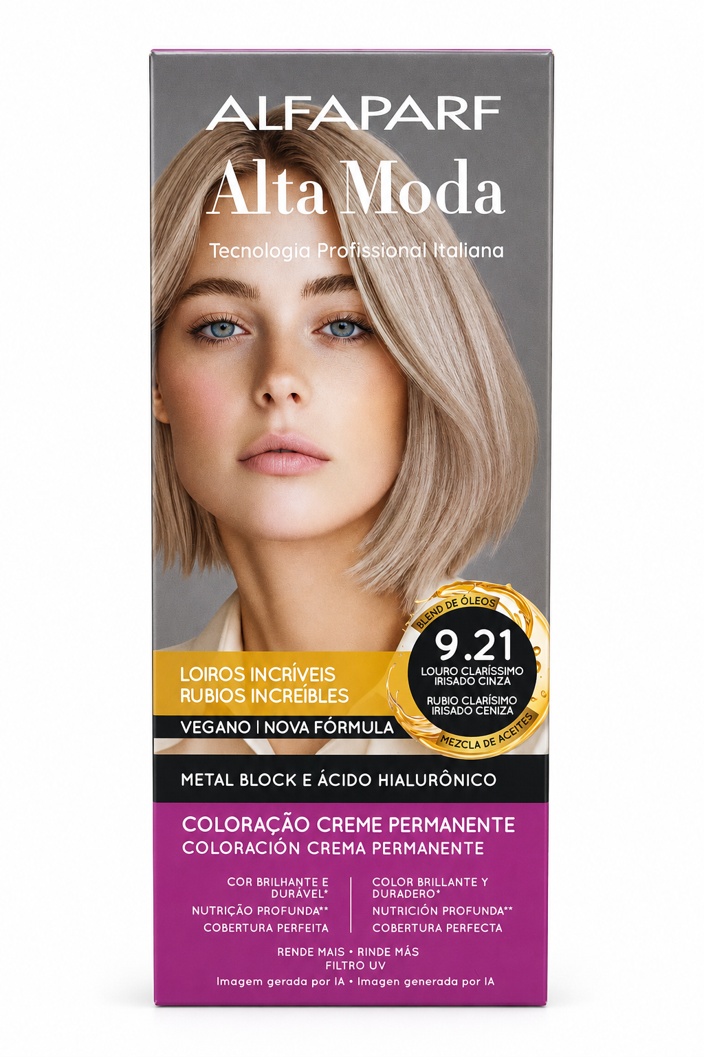 Kit Tintura Permanente - Alta Moda